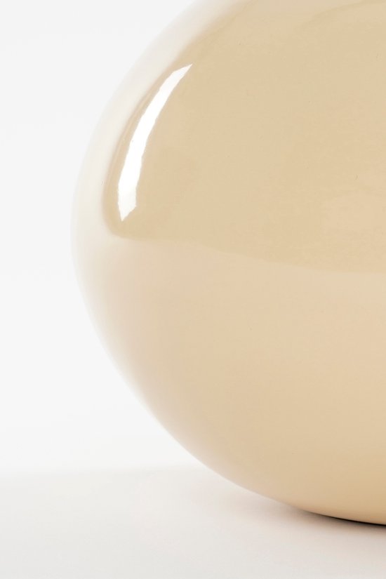 Mica Decorations Boyd Vase - H36 x Ø25 cm - Metall - Beige