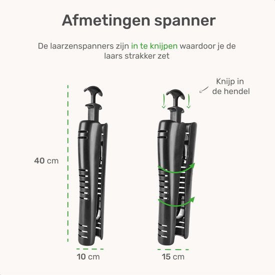 Proskill Stiefeldehner - 2 Stück - Stiefelfüller - Stretcher - Damenstiefel - Schuhdehner