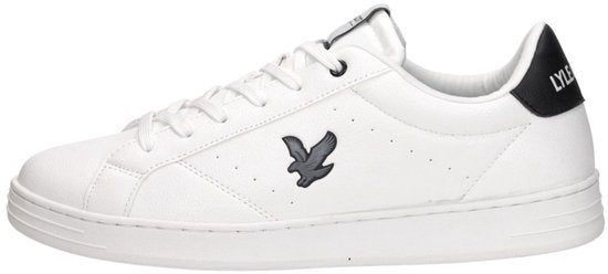 Lyle & Scott Elgin Hole Sneakers Niedrig - Weiß - Größe 44