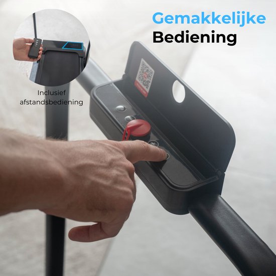 Laufband 1-12km/h - Walking Pad - Laufband zusammenklappbar - Walking-Laufband - Mit Tablet-Halter, Fernbedienung und App
