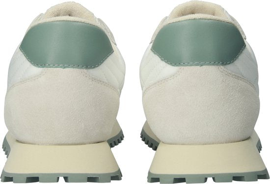 Blackstone SCORIA LEGEND - DG532 Weiß Grün Umwelt - Runner Sneaker - Herren - Off white - Größe: 44