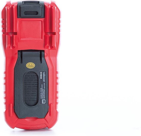 Velleman Digitalmultimeter, Data Hold, berührungslose Spannungserkennung, mit REL-Funktion, geeignet für die Messung von AC/DC-Strom, AC/DC-Spannung, Widerstand, Frequenz, Temperatur, Durchgang, inklusive Messleitungen
