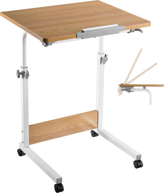 Laptop-Tisch mobiler Schreibtisch - Rednerpult - höhenverstellbar 68 - 96 cm