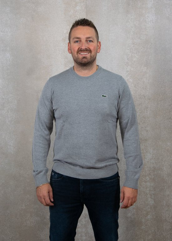Lacoste Pullover Grau - Größe M - Männer - Pullover