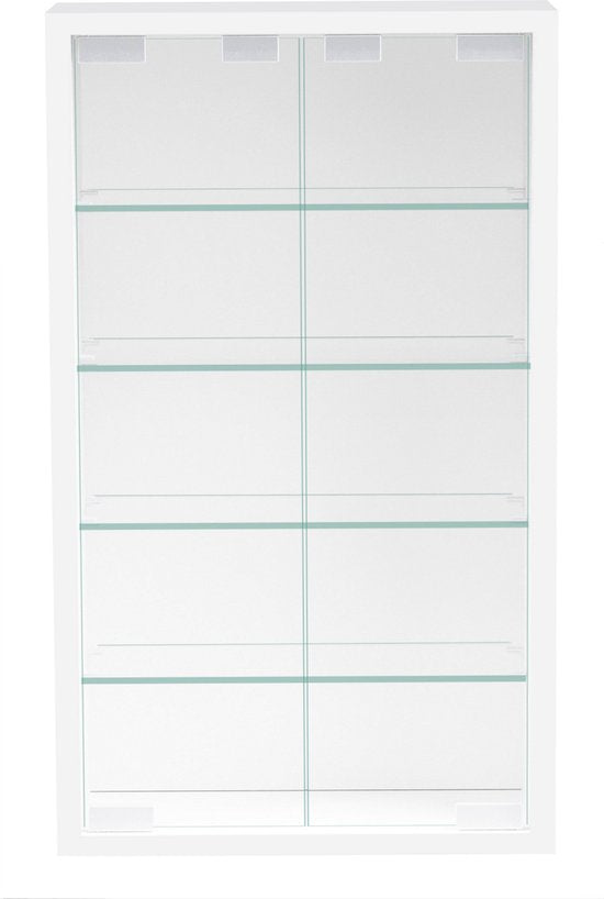 Vitrine stehend hängend Wandvitrine - 40 x 60 x 12 cm