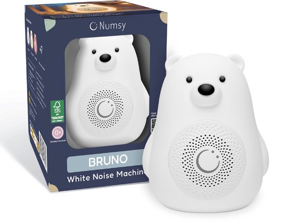 Numsy Bruno White Noise Machine Baby - Weißes Rauschen Gerät - 2025
