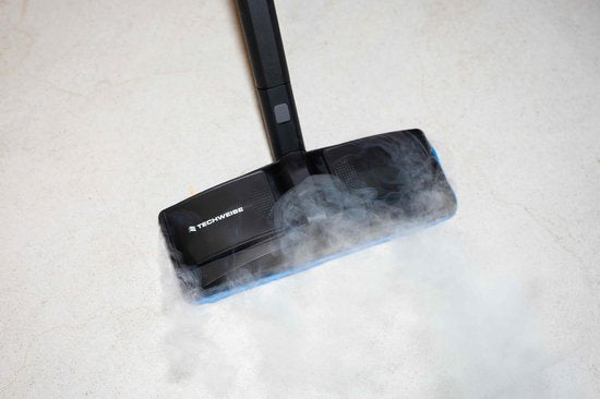 Techweise - Mopp-Kit für TS Compact Handdampfreiniger - 2 Verlängerungsstangen - 1 Bodenmopp - 2 Mopptücher