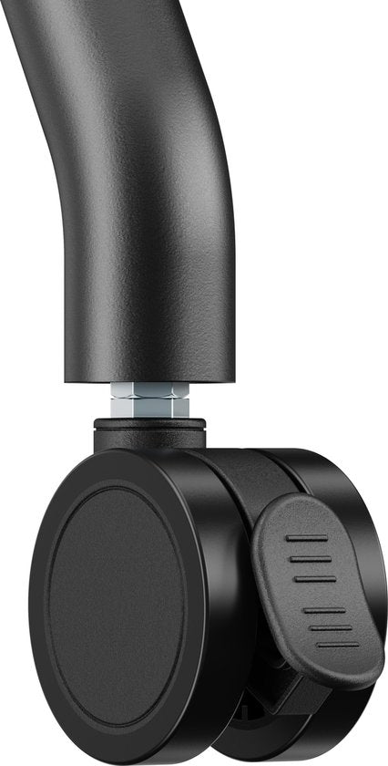 VDD TV Stand - TV-Stativ - TV-Fuß - Monitorständer - Mobil & höhenverstellbar 125 bis 140 cm - Geeignet für Bildschirme von 37 bis 86 Zoll