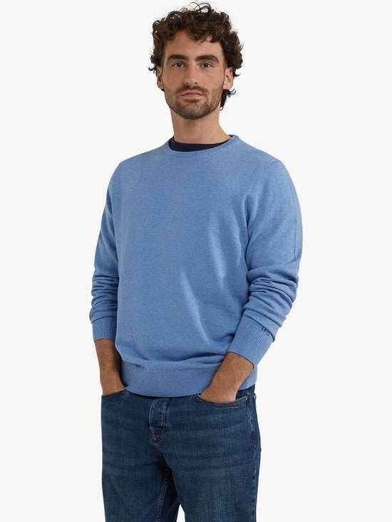 McGregor Pullover Merinowolle Eisblau - Größe XXL - Herren - Pullover