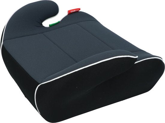 Carkids I-Size Sitzerhöhung Sam – Entspricht der Norm I-Size R-129 – Für Kinder von 125–150 cm – Abnehmbarer und waschbarer Bezug – Flexible Montage – Blau/Schwarz
