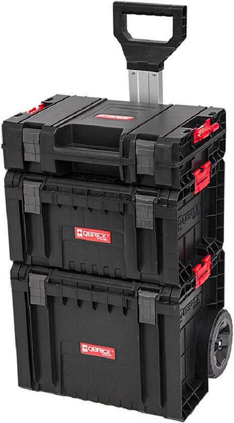 Werkzeugwagen System Pro - Set aus Wagen, Box und Koffer