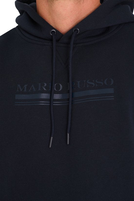Mario Russo Trainingsanzug Anselm- Hausanzug - Jogginganzug - Hoodie - Navy - M
