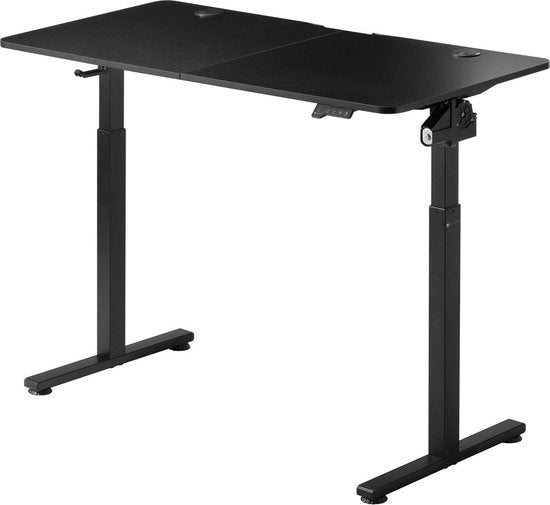 Elektrisch verstellbarer Schreibtisch/Stehpult - 120 x 60 cm - Schwarz