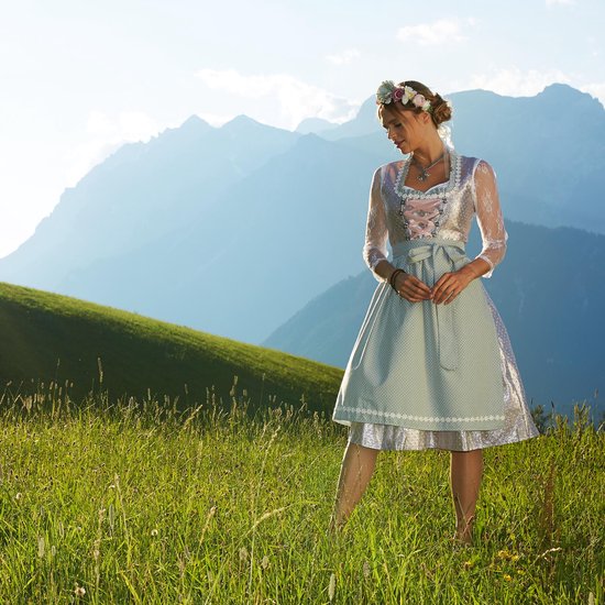 Dressforfun Midi-Dirndl Oberammergau - Kostümfasching - Oktoberfest - Größe XXL - Frauen