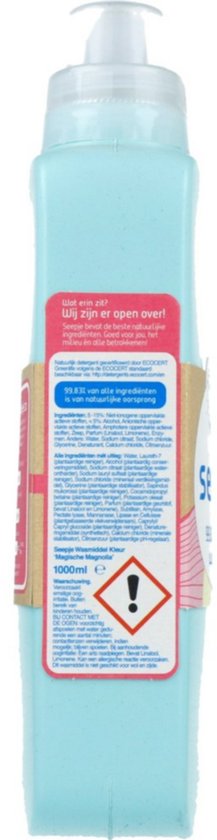 Seepje Flüssigwaschmittel Colour Magic Magnolia 23 Waschgänge - 1 Liter