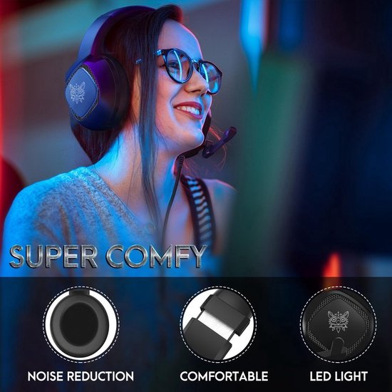 ONIKUMA K19 Gaming-Headset - PS4 + PC