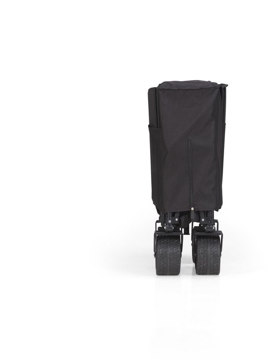 Mr Fold Bolderkar - XL - faltbar - 600L - 300KG Tragfähigkeit - Schwarz - 5 Jahre Garantie