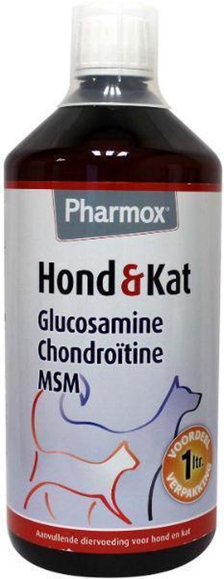Pharmox Dog & Cat Glucosamine 1000 ml - Wichtiger Baustein für Hunde und Katzen