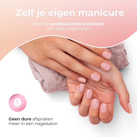 Moods Gellac 6-teiliges Set - Gel-Nagellack Starter Pack - Gel-Nagellack - 8ML - Soft Petals - Gellac - Nägel - Chic Colours