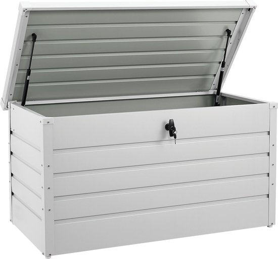 Metall-Lagerbox / Kissenbox Limani - 380 Liter - Weiß