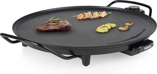 Tristar Griddle - BP-2787 - 2000W - Gourmet, Rundgrill Ø40cm - 4 Personen - PFAS-frei