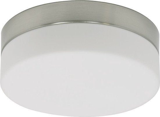Deckenleuchte Steinhauer Ikaro 1363ST Stahl Ø 24 cm – Modernes Design mit 4-Stufen-Dimmer, geeignet für den Innenbereich sowie die Badezimmerzonen 2 und 3