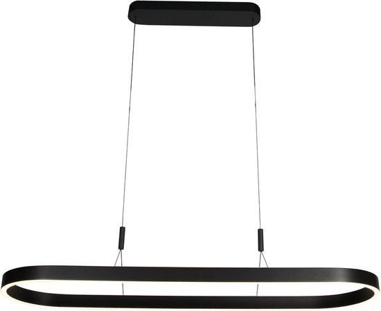Steinhauer Exclusive - Pendelleuchte - Mykty - schwarz - Metall - Designerleuchte - LED - 4205ZW