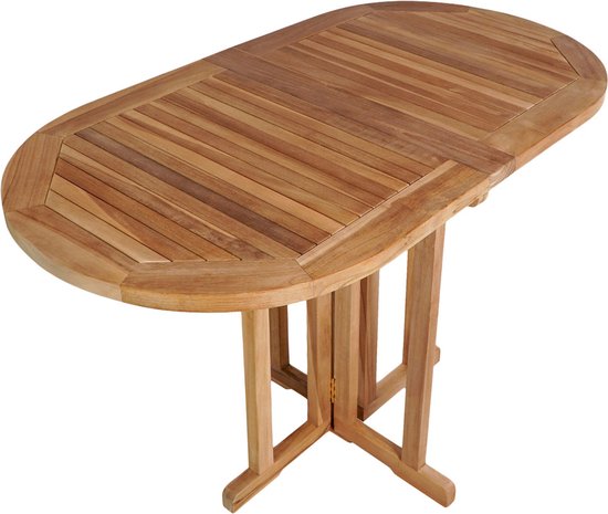 Haus Nordic Balkontisch Huelva Teak faltbar