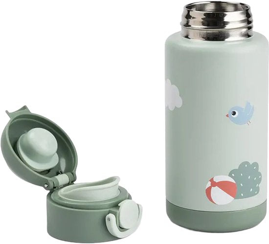 Done by Deer Thermoflasche - Spielplatz - Grün - 340 ml