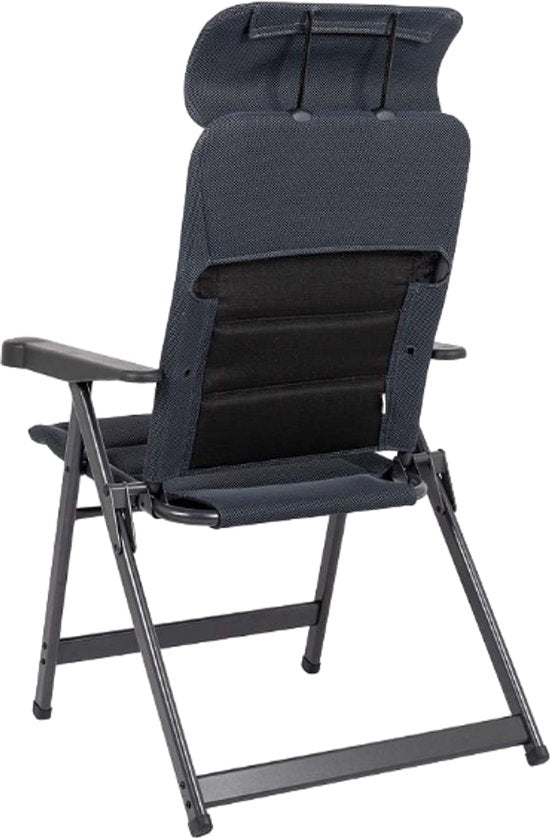 Crespo Strandkorb - Modell 2025 - Air-Deluxe - Kompakt - Grau