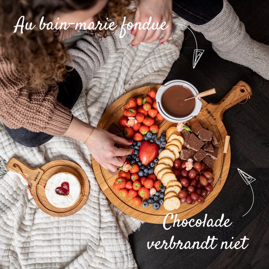 Boska Choco Fondue Petit Marie - Fondueset für das Wasserbad - 250 ml