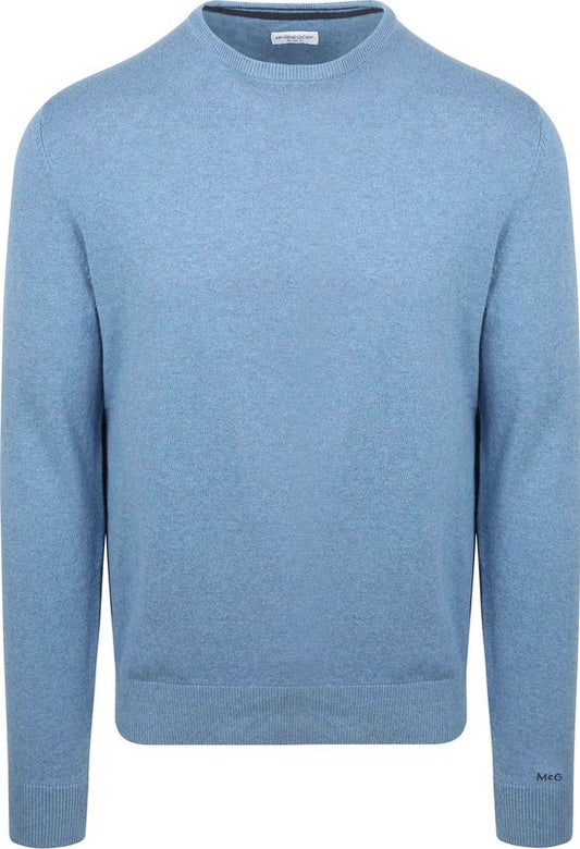 McGregor Pullover Merinomischung Hellblau - Größe M - Herren - Pullover