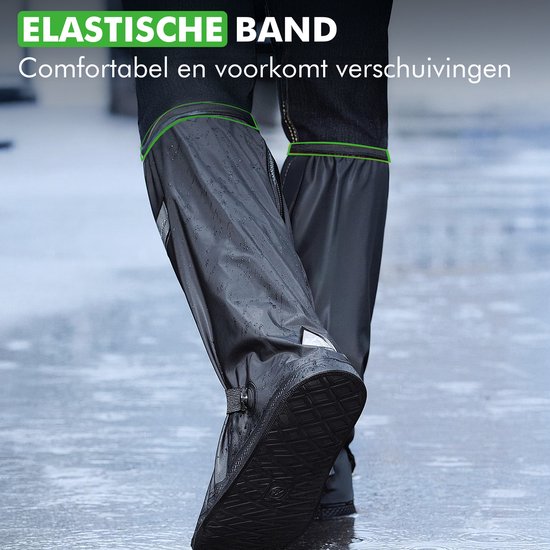 Travelhawk Überschuhe - Wasserdicht - Regenschuhe - Schuhüberzüge - Schuhüberzüge - Schwarz - 39 - 42