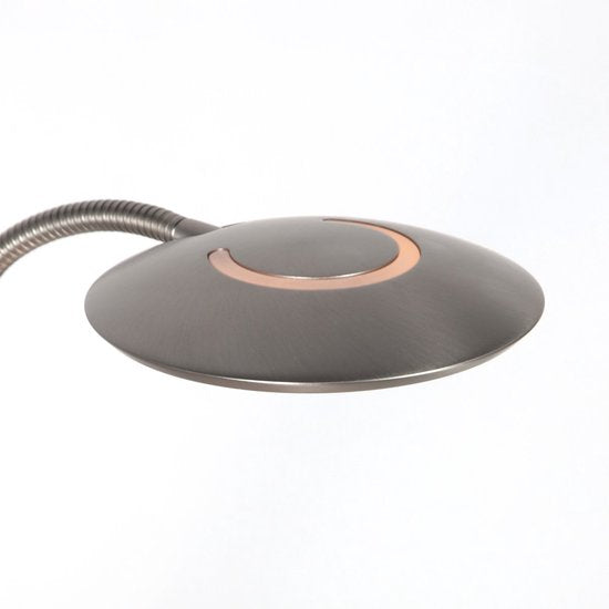 Steinhauer Exclusive – Tischlampe – Zenith2 – Stahl – Kunststoff und Metall – Schreibtischlampe – LED – 4397ST