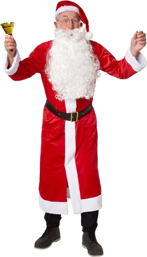 Dressforfun Kostüm Mantel Weihnachtsmann Classic – Herren – Größe XXL
