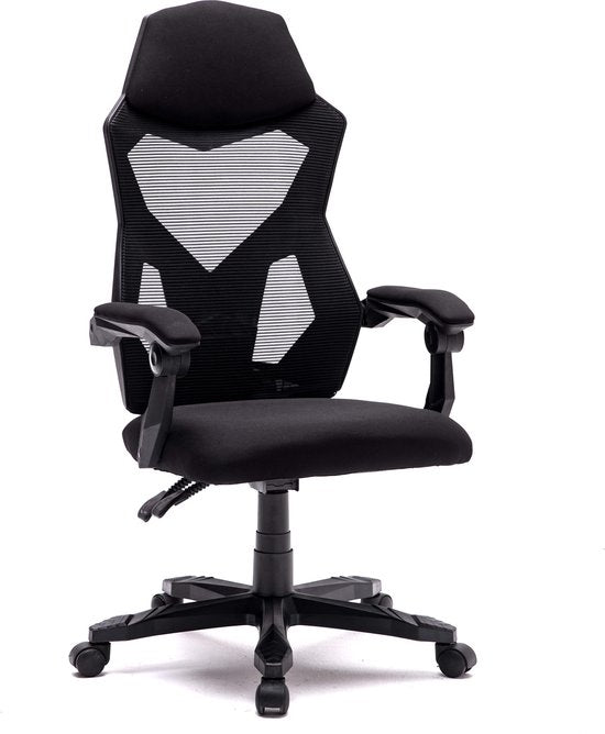 Drehstuhl Fresno - Gaming Stuhl - schwarz