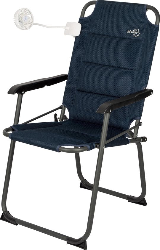 Bo-Camp - Tischventilator mit Klemme - Flex - Wiederaufladbar