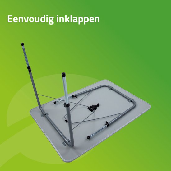 Bo-Camp - Campingtisch - Höhenverstellbar - 100x70 cm