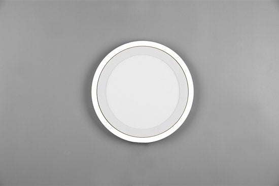 Reality - LED-Deckenleuchte - Deckenleuchte - 24,5W - Naturweiß 4000K - Rund - Weiß - Kunststoff