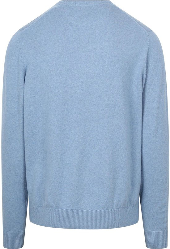 McGregor Pullover Merinowolle Eisblau - Größe XXL - Herren - Pullover