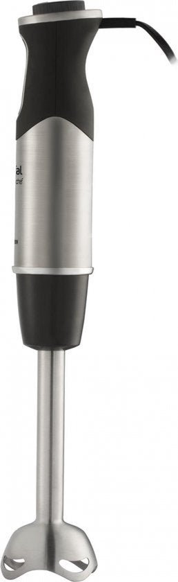 Tefal Quickchef HB6598 – Stabmixer – inklusive Mixbecher und Zerkleinerer – hohe Leistung – Silber/Schwarz – 1000 W