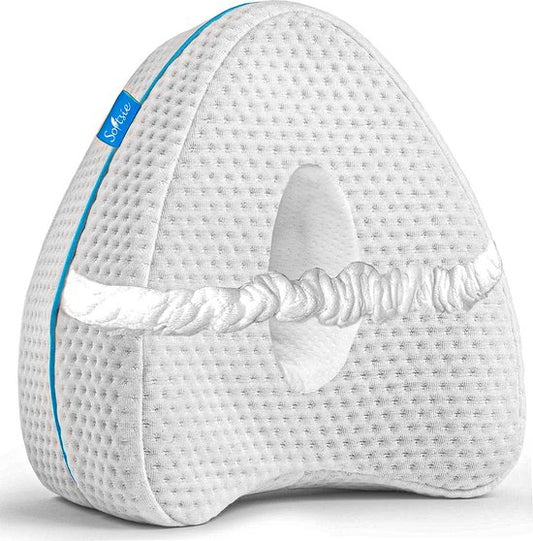 Softsie Kniekissen für das Bett - Beinkissen - Orthopädisches Kniekissen - Seitenschläferkissen