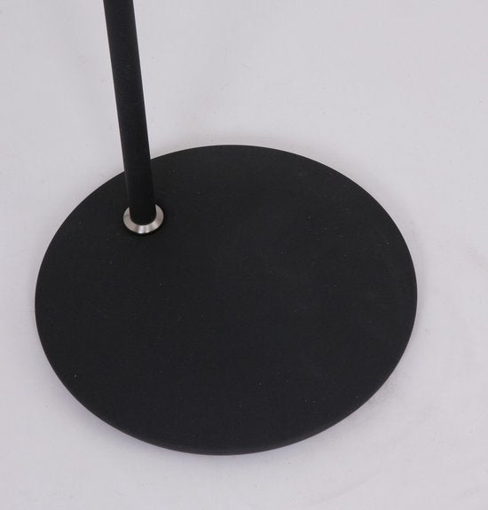 Stehleuchte Zenith LED 1477ZW schwarz, Höhe 185 cm, Material Kunststoff und Metall, schwenkbar, Steinhauer Exclusive