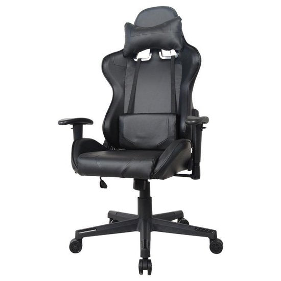 Gaming Stuhl Thomas - Racing Gaming Bürostuhl - ergonomisch - schwarz