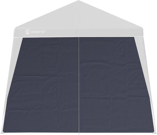 Casaria Seitenwand Pavillon 2er Set - 3x3m Partyzelt Seitenwand - Anthrazit