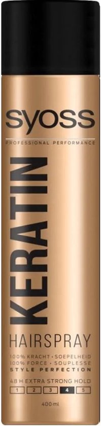 Syoss - Haarspray - Keratin - 4 - 400ml