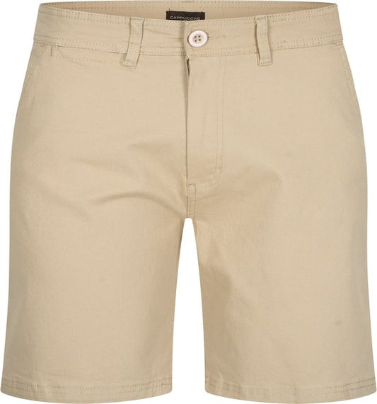 Cappuccino Italia - Herren Shorts Chino Short Sand - Beige - Größe L