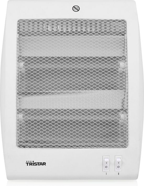 Tristar KA-5127 Elektroherd - 2 Einstellungen - Niedrige Wattzahl - Campingkocher 400-800 Watt - Umsturzschutz