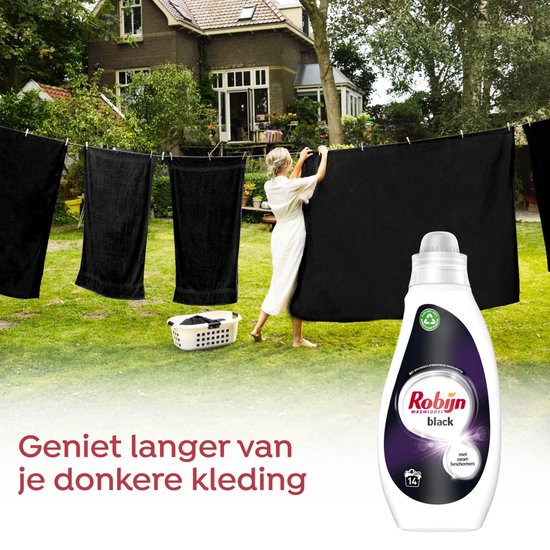 Robijn Black Velvet Flüssigwaschmittel - 1x 700 ml (14 Wäschen)