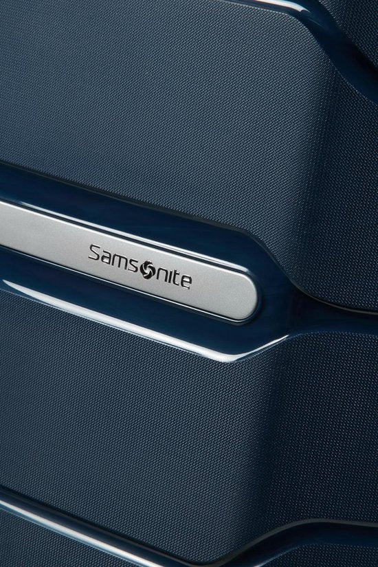 Samsonite - Reisekoffer - Flux Spinner 55/20 Expandable (Handgepäck) Marineblau